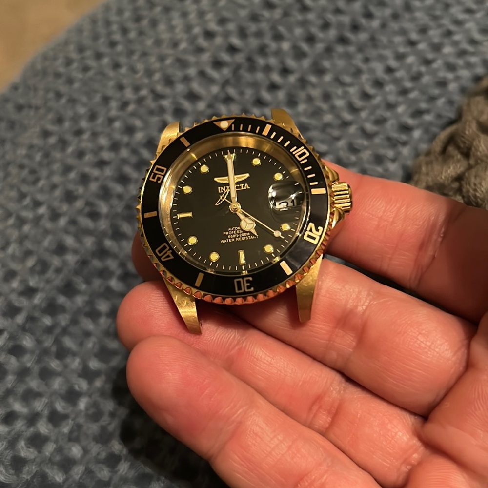 Invicta pro diver gold 40mm